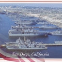 San Diego. Navy Ships docked