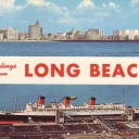 Long Beach. Skyline. 
