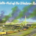 Railroad Yards of the Railroad center of southeasten IDAHO