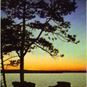 Miners Castle at Sundown