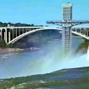 Niagara Falls, New York, as seen from Goat Island