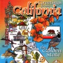 Drawing Map of California