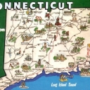 Map of Connecticut, The Constitution State