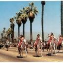 The Fiesta annual Parade, Santa Barbara, California