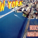 New York - Brooklyn and Manhattan Bridges