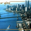 New York City, aerial view