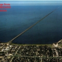 Lake Ponchartrain Causeway near New Orleans, Louisiana