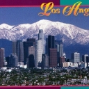 The majestic Los Angeles skyline