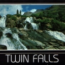 Twin Falls near Ouray, Colorado
