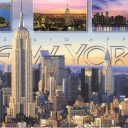 Multiple scenes of New York