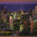 View from Sears Tower. Chicago, Illinois