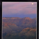Moonrise from Hopi Point. Grand Canyon, Arizona