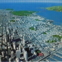 A Birdseye view of San Francisco, California