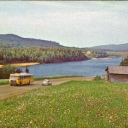 Travel to the north. Along rivers