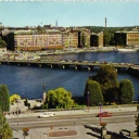 View from Riksdagshuset contra Grand Hotel and Nationalmuseu