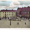 Torget med Stora Hotellet och Sparbanken