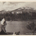 Anjans Fjällstation med Lilla-Anjeskutan