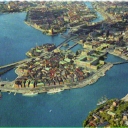 View over old town