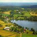 Aerial view over Skjrö