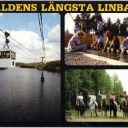 The longest cableway in the world 13.6 km.