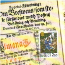 Frimärket: Postbonddräng från 1600-talet