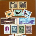 Samples of Swedish stamps issued in 1970-71