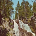 Dalarna. Styggforsen fall, Rattvik