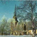 Mora Church and Zornstatue (Dalarna)