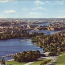 Stockholm. Utsikt fran Stockholstornet, Djurgarden