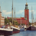 Stockholm. Stadshuset frun Norr Malarstrand