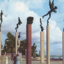 Stockholm. Millesgarden. Musicirande Anglar