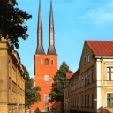 Växjö. View on the church