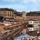 Göteborg. View of Vallgraven