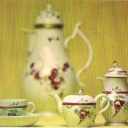 Kaffe och teservis Limbach 1700-talet