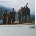 Elephants dragging Logs