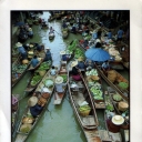 Floating Market at Damnernsaduak, Rajburi