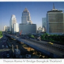 Rama IV Road Flyover Bridge, Bangkok