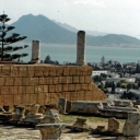 Carthage. Partial view of the city of Carthage Byrsa