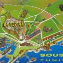 Map of Sousse