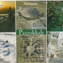 Hierapolis ruins and travertine terraces at Pamukkale.