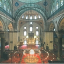 Interior design of Bayezid Mosque