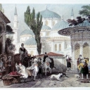 Istambul. Sehzade Mosque and Fontain
