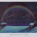 Caricature. Passageway of starts