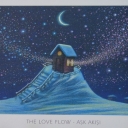 Caricature. The love flow