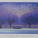 Caricature. Cloud and heart