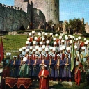 Turkish ancient military music at Rumeli Hisari Castle