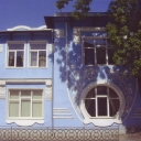 Rivne. Modernist style house