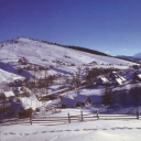 Yablunytsya village. View from Mykulynka mountain