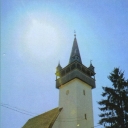 The Gothic church of the 15th century, the village of Bena (