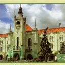 Mukachevo. The former Town Hall, the beginning of the 20th c